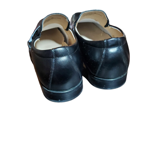 Stacy Adams Beau Moc Toe Bit Slip-On Loafer Black Men\'s Size 13 Leather Dress main image 15